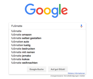 Google Keywords
